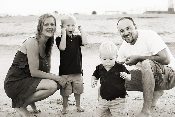 Tybee Island GA family portrait