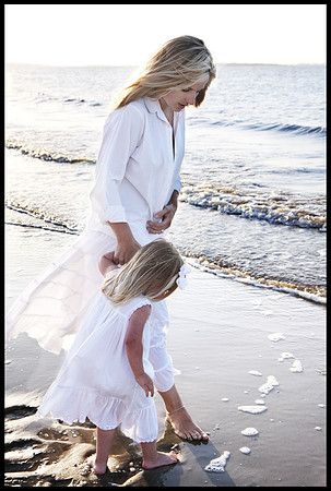 Tybee Island GA family portrait
